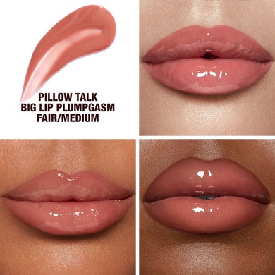Блиск для губ Charlotte Tilbury Pillow Talk Big Lip Plumpgasm Plumping Lip Gloss - Fair/Medium