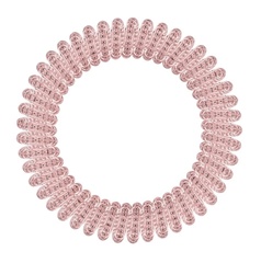 Резинка-браслет для волос invisibobble SLIM Pink Monocle (мерцающий розовый) 3шт