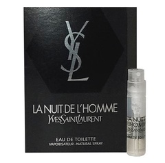 Пробник туалетної води для чоловіків Yves Saint Laurent La Nuit De L'Homme, 1.2ml