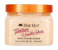 Сахарный скраб с ароматом ванили Tree Hut Tahitian Vanilla Bean Shea Sugar Scrub, 510g
