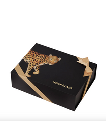 Подарункова коробка Hourglass чорна Leopard