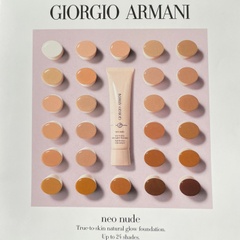 Набор пробников тональной основы Giorgio Armani Neo Nude True-To Skin Natural Glow Foundation