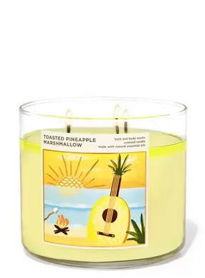 Свеча ароматизированная Bath and Body Works Toasted Pineapple Marshmallow