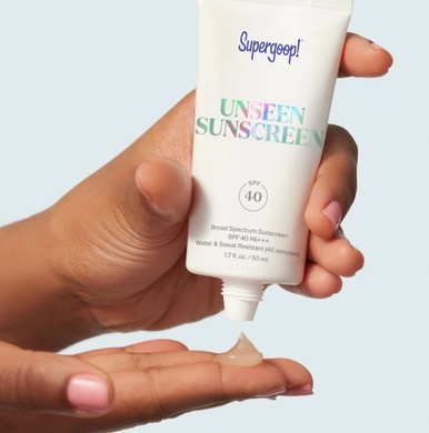Сонцезахисний крем SUPERGOOP! Unseen Sunscreen SPF 40, 50ml