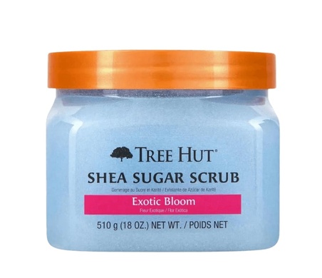 Цукровий скраб для тіла Tree Hut Shea Sugar Scrub Exotic Bloom, 510g