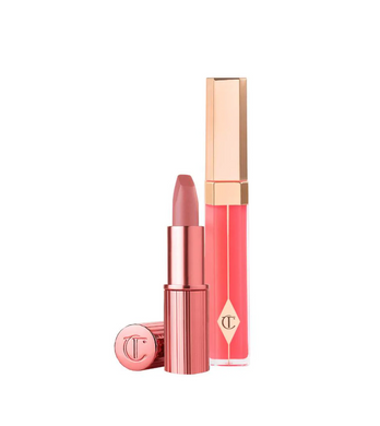 Набір для губ Charlotte Tilbury K.I.S.S.I.N.G Lipstick and Lip Gloss Duos