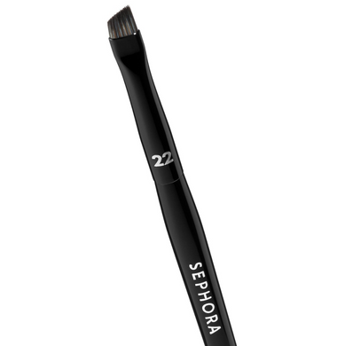 Скошений пензлик для брів SEPHORA COLLECTION PRO Angled Liner Brush # 22