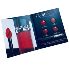 Набор пробников помад для губ DIOR Rouge Dior Forever Liquid - 4х0,3ml
