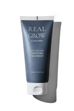 Зміцнююча маска проти випадіння волосся Rated Green Real Grow Anti Hair Loss Fortifying Treatment, 200ml