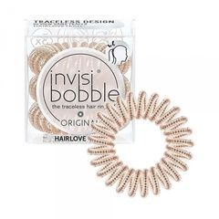 Резинка-браслет для волосся invisibobble ORIGINAL Bronze And Beads (мерехтливий золотий) 3шт