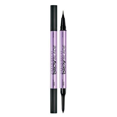 Карандаш и маркер для бровей 2 в 1 Urban Decay Brow Blade Ink Stain + Waterproof Pencil "Dark Drapes"