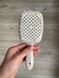 Расческа Janeke Superbrush With Soft Moulded Tips (серый-белый)