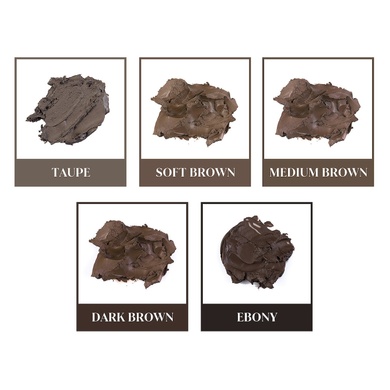 Набор для бровей Anastasia Beverly Hills No-Fade Brow Kit for Buildable to Bold Brows - Dark Brown