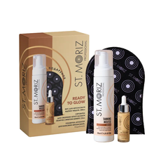 Лімітований набір для засмаги 3в1 St.Moriz Ready to Glow