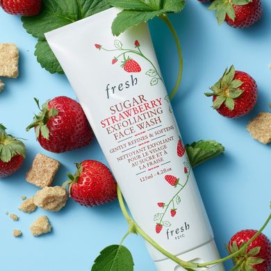 Гель для умывания FRESH Sugar Strawberry Exfoliating Face Wash 50ml
