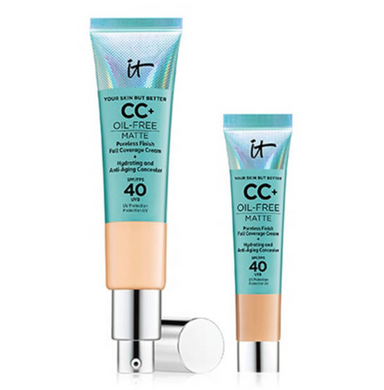 Матуюча тональна основа IT COSMETICS Your Skin But Better CC + Oil-Free Matte SPF 40 - LIGHT 12ml