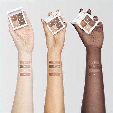 Палетка тіней Makeup by Mario Four-play Everyday Eye Quads - Nude1