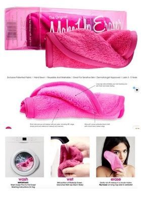 Рушник для багаторазового зняття макіяжу MAKEUP ERASER The Makeup Remover Cloth (миниатюра)