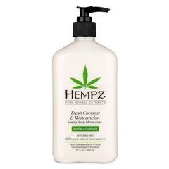 Молочко "Кокос-Кавун" заспокоєння + зволоження шкіри Hempz Fresh Coconut&Watermelon Moisturiser, 500ml