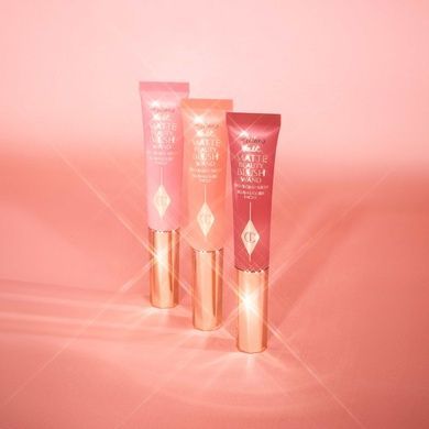Кремовые матовые румяна Charlotte Tilbury Matte Beauty Blush Wand - Pink Pop