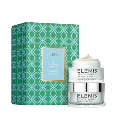 Ідеальний дует про-колаген зволоження шкіри вдень і вночі ELEMIS Kit:The Pro-Collagen Perfect Duo Morning to Evening Hydration Heroes