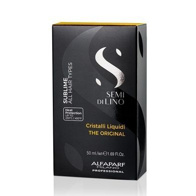 Жидкие кристаллы для волос Alfaparf Milano Semi di Lino Sublime Cristalli, 15ml