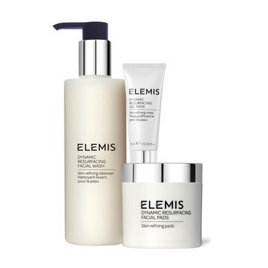 Подарочное трио для сияния и шлифовки кожи ELEMIS The Skin Brilliance Trio Dynamic Resurfacing Skin Smoothing Routine