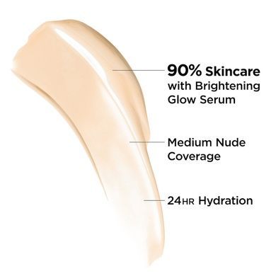 Тональный крем IT Cosmetics CC+ Nude Glow Lightweight Foundation + Glow Serum with SPF 40 - Light