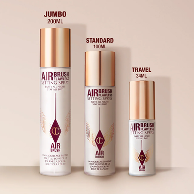 Спрей фіксатор макіяжу Charlotte Tilbury Airbrush Flawless Setting Spray, 34ml ( з набору)