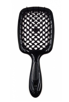 Гребінець Janeke Superbrush With Soft Moulded Tips (чорна)