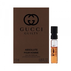 Пробник парфюма Gucci Guilty Absolute Homme 1.5ml
