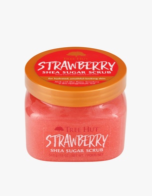 Цукровий скраб для тіла з полуницею Tree Hut Strawberry Shea Sugar Scrub, 510g