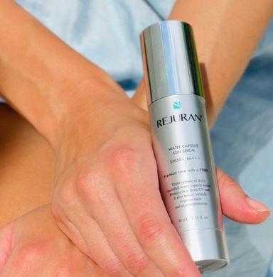 Солнцезащитная сыворотка с гидрокапсулами Rejuran Water Capsule Sun Serum SPF 50+, PA+++