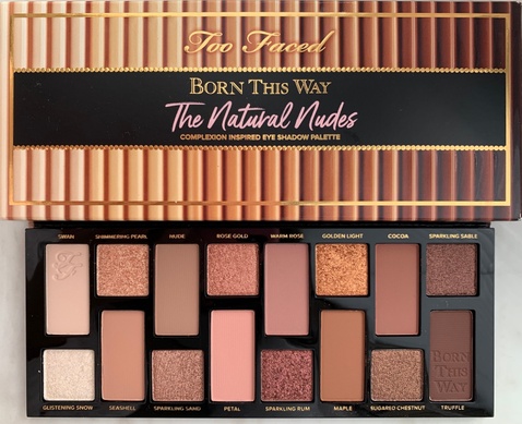 Палітра для повік Too Faced Born This Way The Natural Nudes Eyeshadow Palette