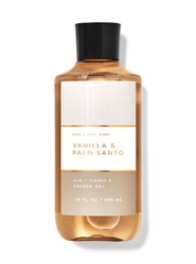 Гель для душа Bath and Body Works Vanilla & Palo Santo