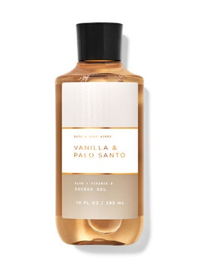Гель для душу Bath and Body Works Vanilla & Palo Santo