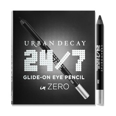 Водостійкий олівець для очей URBAN DECAY 24/7 Glide-On Eye Pencil - Zero (мініатюра)