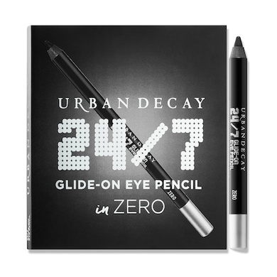 Водостійкий олівець для очей URBAN DECAY 24/7 Glide-On Eye Pencil - Zero (мініатюра)