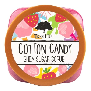 Цукровий скраб для тіла Tree Hut Cotton Candy Shea Sugar Scrub, 510g
