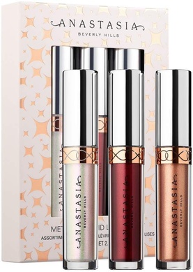 Набор жидких помад Anastasia Beverly Hills Mini Metallic Liquid Lipstick Set