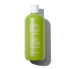 Глибоко очищуючий відлущуючий шампунь з соком розмарину Rated Green Real Mary Exfoliating Scalp Shampoo, 400ml