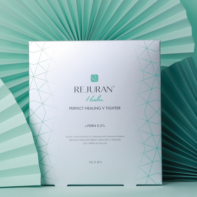 Набор из четырех восстанавливающих тканевых масок для лица и шеи Rejuran Perfect Healing V Tighter