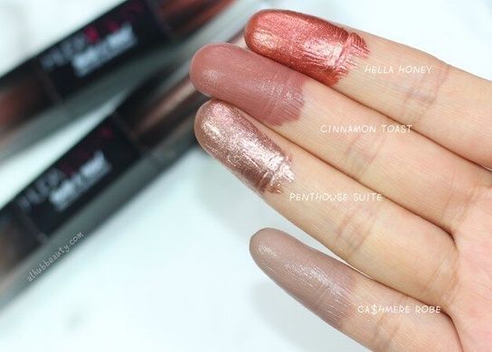 Кремовые тени HUDA BEAUTY Matte & Metal Melted Shadows - Ca$hmere Robe & Penthouse
