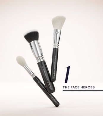 Набор кистей ZOEVA The Complete Brush Set - Black