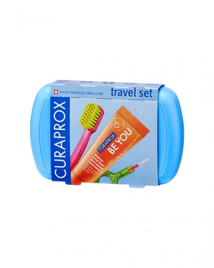 Дорожный набор Curaprox "Be You" Travel Set Blue (синий)