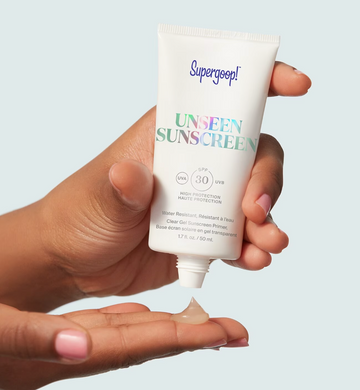 Сонцезахисний крем з SPF 30 Supergoop! Unseen Sunscreen SPF 30, 50ml