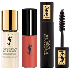 Набір мініатюр Yves Saint Laurent Radical Mascara, Blur Primer Gold, Velvet Cream