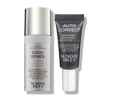 Набір для шкіри Sunday Riley Good Genes + Auto Correct Brightening and Depuffing Eye Contour Cream
