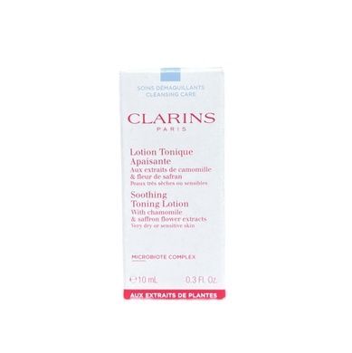 Успокаивающий тонизирующий лосьон для лица Clarins Soothing Toning Lotion, 10ml