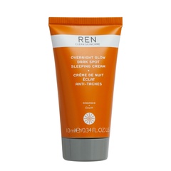 Нічний зволожуючий крем REN Clean Skincare Overnight Glow Dark Spot Sleeping Cream – 10ml